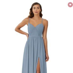 Azazie Zuma Dusty Blue